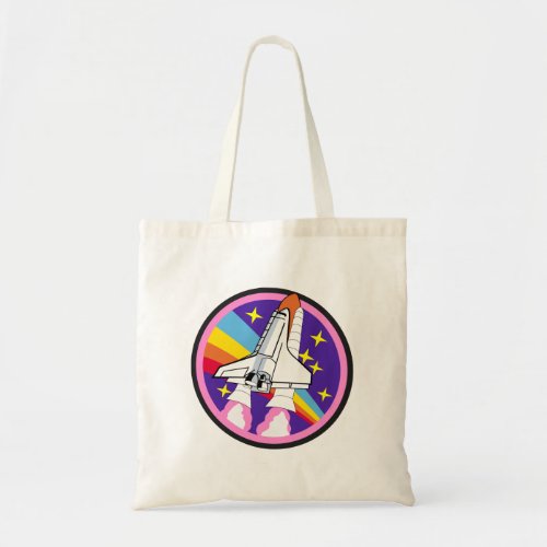 Space Badge Tote Bag
