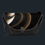Space Bags Saturn Messenger Bag<br><div class="desc">Known as the jewel of the Solar System, the Planet Saturn with it's spectacular rings made up of chunks of rocks and ice.</div>