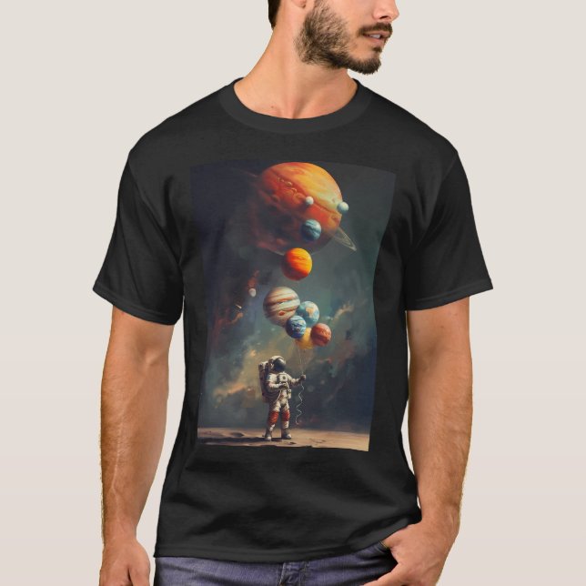 Space Balloons T-Shirt (Front)