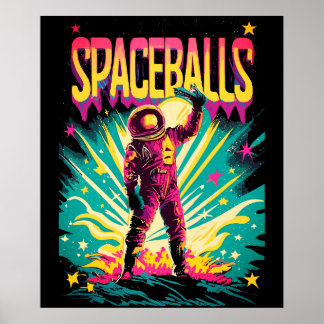 Space balls poster