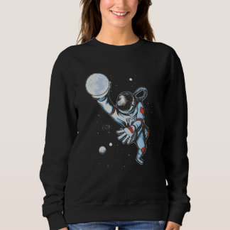 Space Basketball Astronaut Sweatshirt