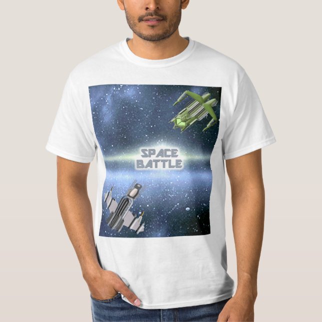 Space Battle 2 T-Shirt (Front)