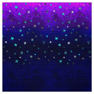 Space beautiful galaxy night starry image fabric