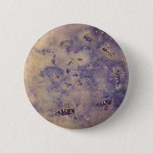 Space Bees Button
