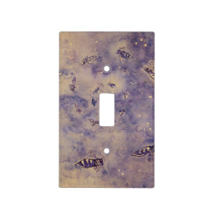 Space Bees Light Switch Cover
