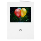 SPACE BIRTHDAY CARDS (Back)
