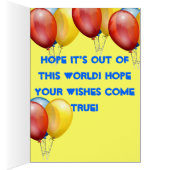 SPACE BIRTHDAY CARDS (Inside (Right))