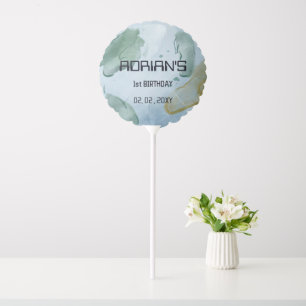 Space Birthday Party Earth Globe Balloon