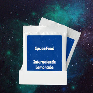 Space Birthday Party Favor - Space Food Lemonade Drink Mix