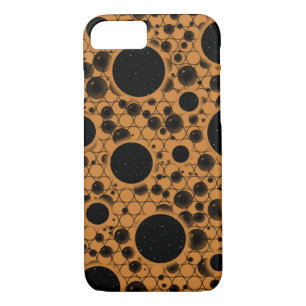 Space Bubble Spots - Bronze iPhone 8/7 Case