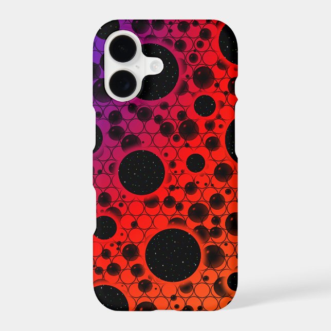 Space Bubble Spots - Heat PBROY Case-Mate iPhone Case (Back)