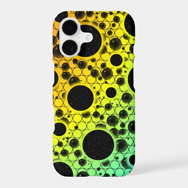 Space Bubble Spots - Heat ROYCB Case-Mate iPhone Case (Back)