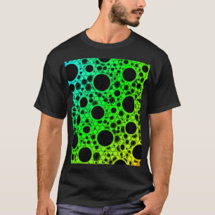Space Bubble Spots - Rainbow BCGYR T-Shirt