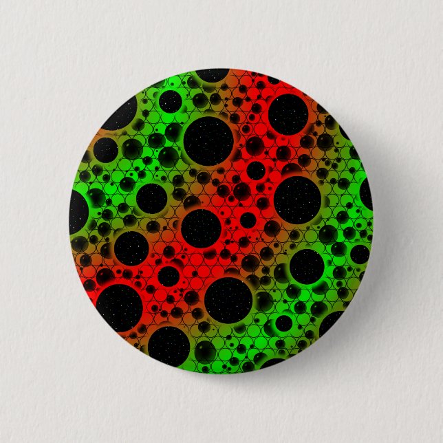 Space Bubble Spots - Red/Green Button (Front)