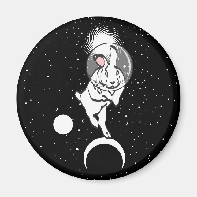 SPACE BUN MAGNET (Front)