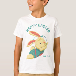 Space Bunny Far Out T-Shirt