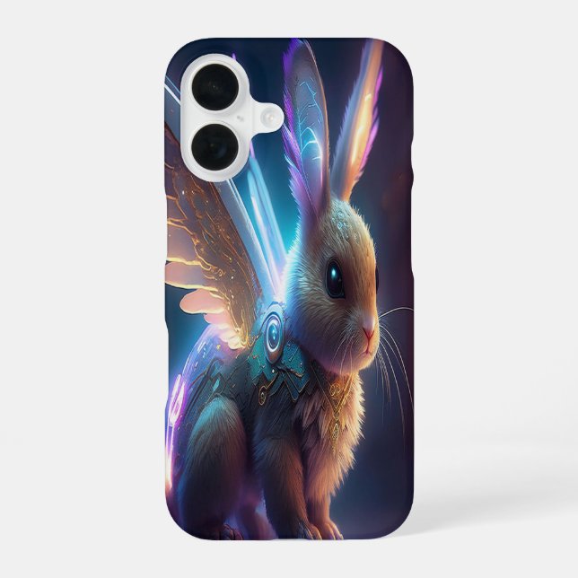 Space Bunny Iphone Case (Back)