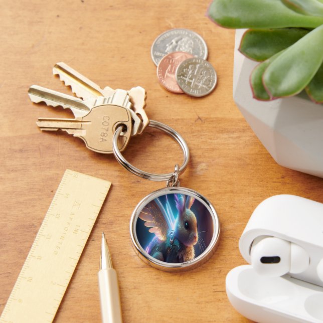 Space Bunny Keychain (Desk)