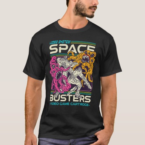 Space busters video game T_Shirt