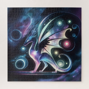 Space Butterfly Dragon  Jigsaw Puzzle