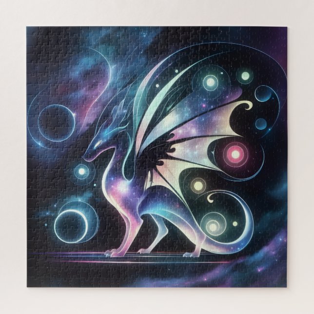 Space Butterfly Dragon  Jigsaw Puzzle (Vertical)