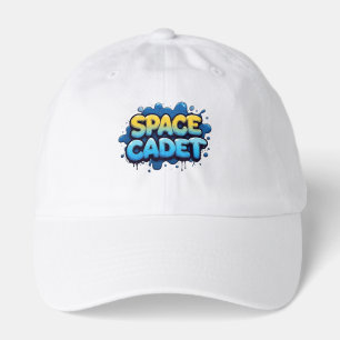 Space Cadet Graffiti Typography Hat