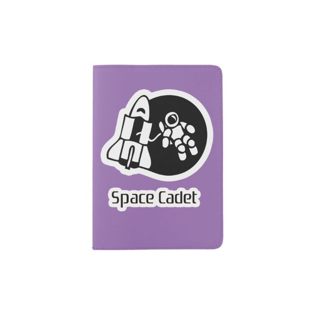 Space Cadet Motif Passport Holder (Front)