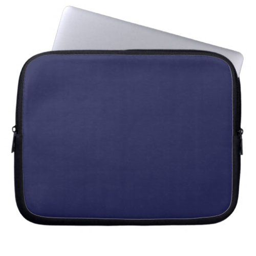 Space Cadet Solid Plain Color Laptop Sleeve