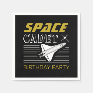 Space Cadet, Spacecraft, Birthday Napkins