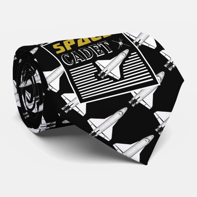 Space Cadet, Spacecraft Neck Tie (Rolled)
