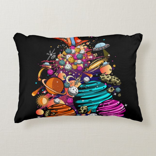 Space Candy Accent Pillow (Front)