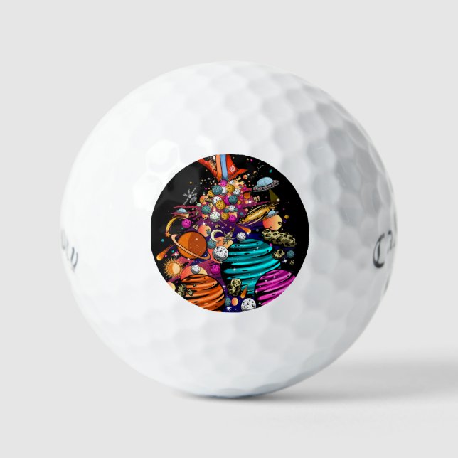 Space Candy Golf Balls (Front)