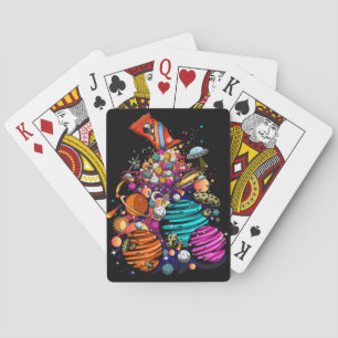 Space Candy Poker Cards