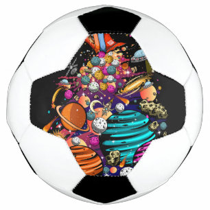 Space Candy Soccer Ball