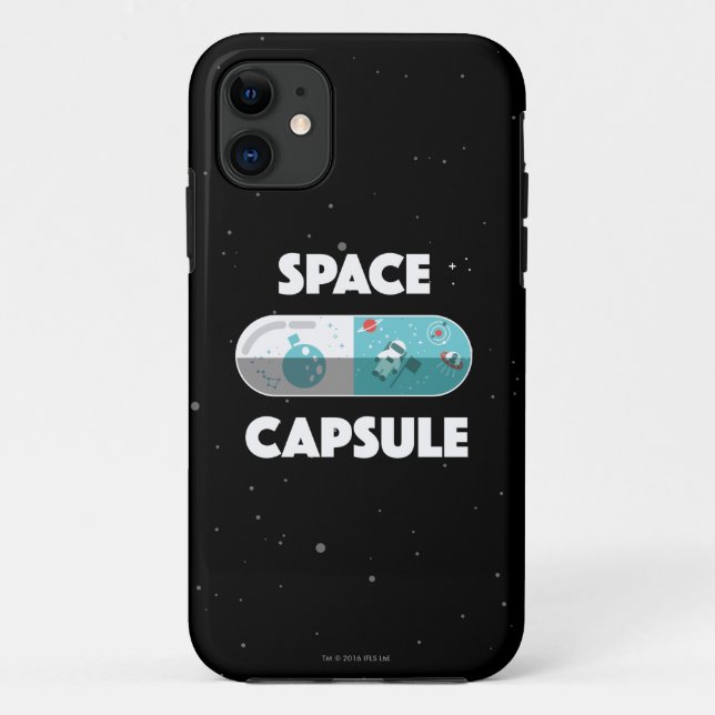 Space Capsule Case-Mate iPhone Case (Back)