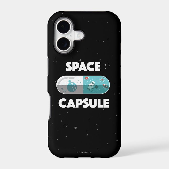 Space Capsule Iphone Case (Back)