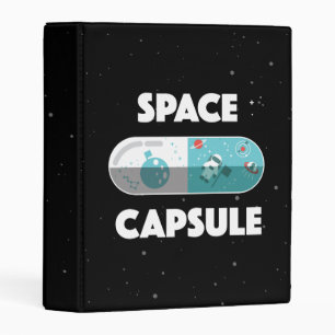 Space Capsule Mini Binder