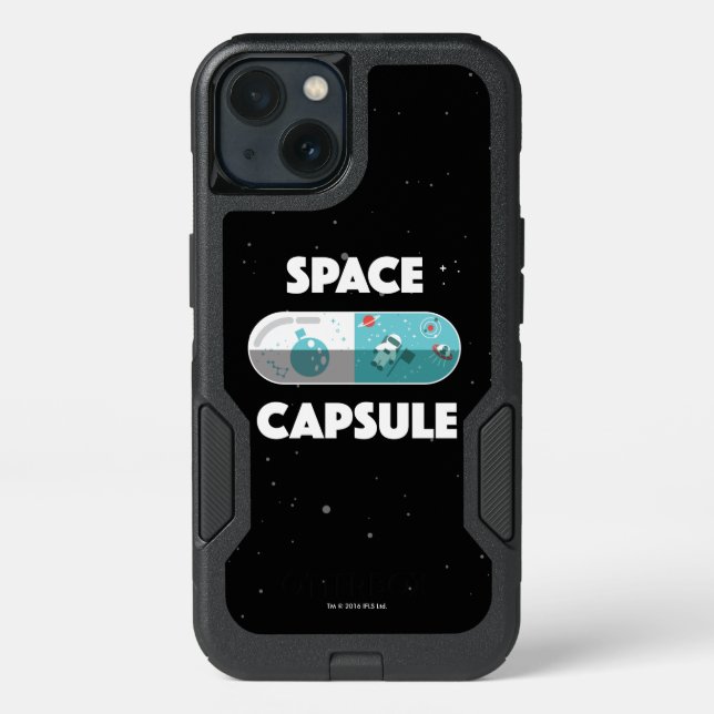 Space Capsule Otterbox iPhone Case (Back)
