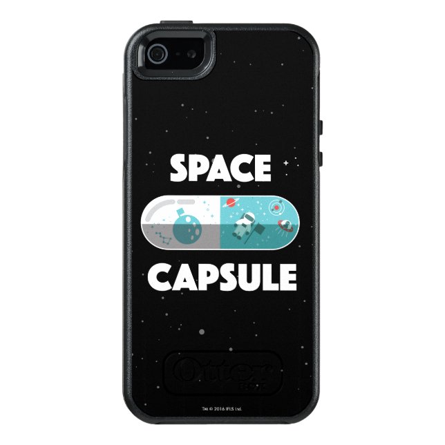 Space Capsule Otterbox iPhone Case (Back)
