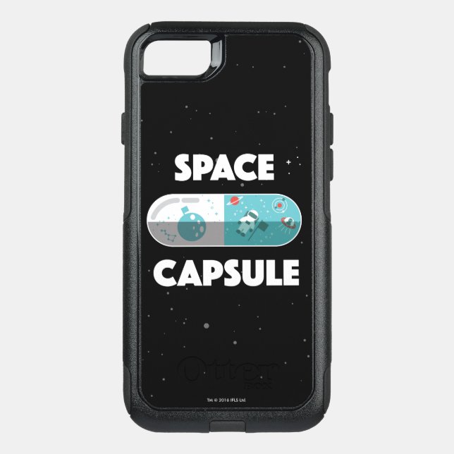 Space Capsule Otterbox iPhone Case (Back)