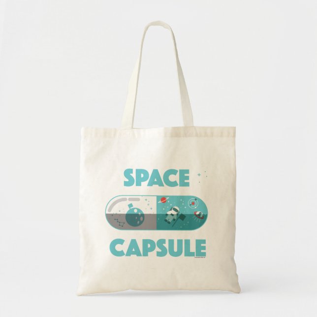 Space Capsule Tote Bag (Front)