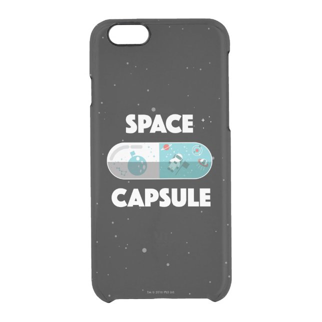 Space Capsule Uncommon iPhone Case (Back)