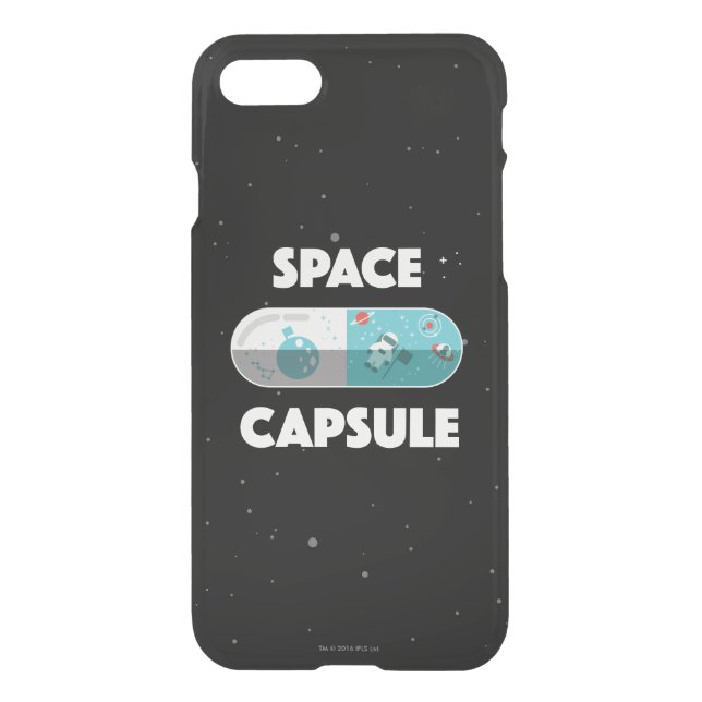 Space Capsule Uncommon iPhone Case (Back)