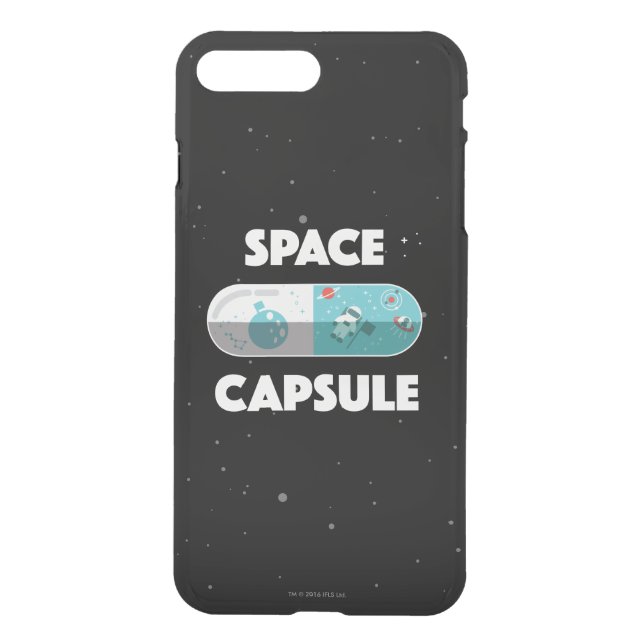Space Capsule Uncommon iPhone Case (Back)
