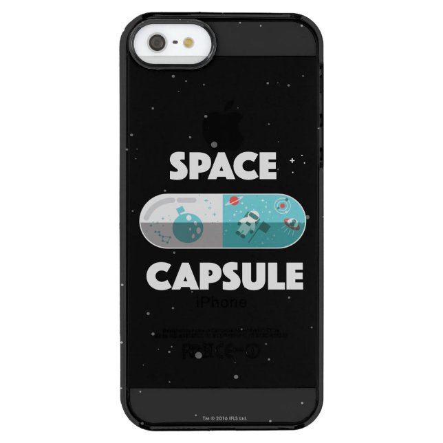 Space Capsule Uncommon iPhone Case (Back)