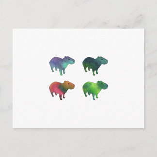 Space Capybaras Postcard