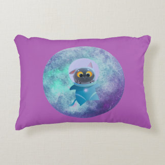 Space Cat Accent Pillow