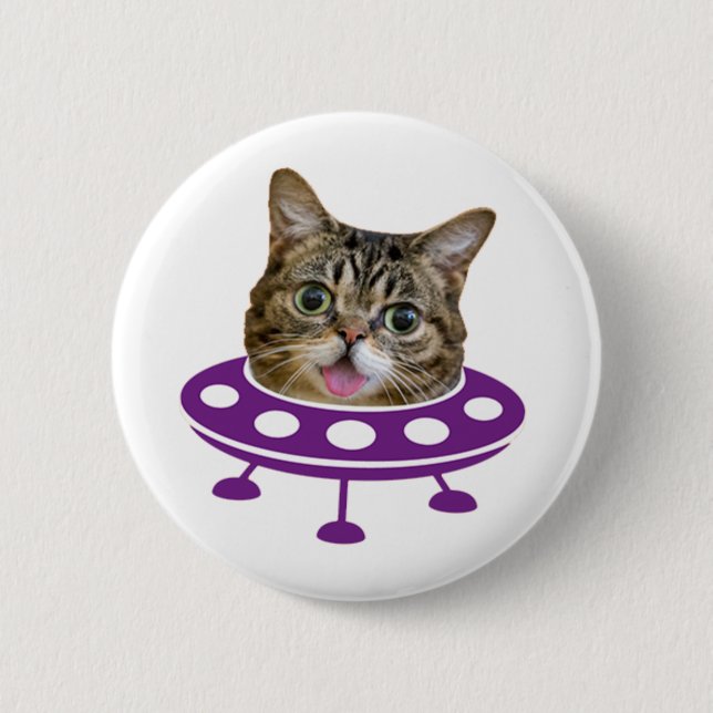 Space Cat     Button (Front)