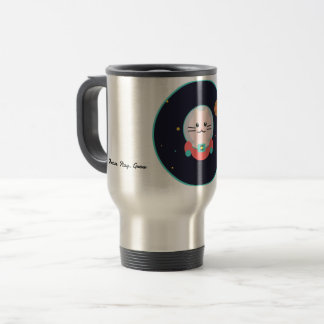 Space Cat Coffee Mug - Cosmic Kitty Astronaut Cup