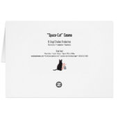 Space-Cat Cosmo Cards (Back Horizontal)